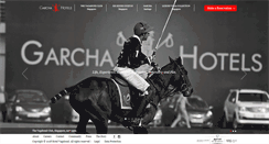 Desktop Screenshot of garchahotels.com